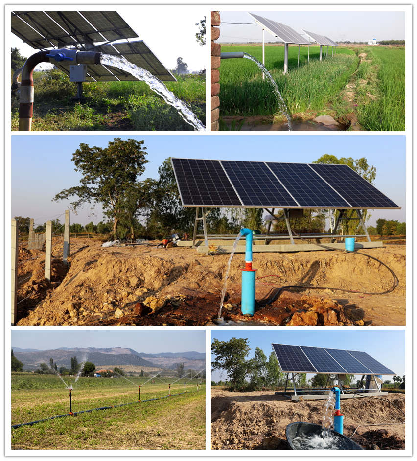 solar powered water pump for farms