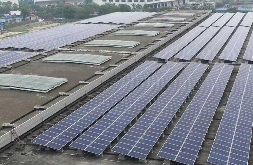 2.2MW Industrial Rooftop Solar System
