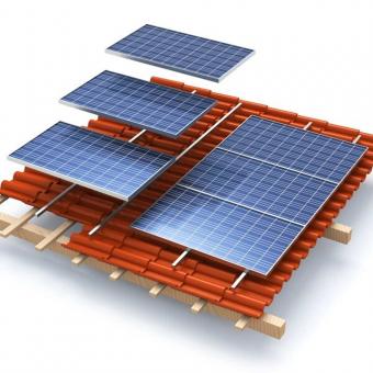 solar tile roof bracket