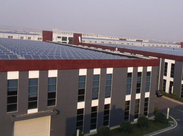 Sistema solar en la azotea de Changzhou-3.1MW para la fábrica