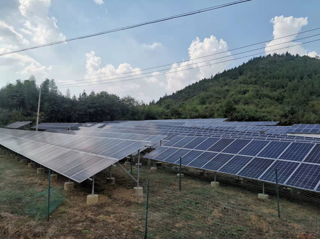 Planta de energía solar de 1.06MW en el condado de Shitai, Chizhou